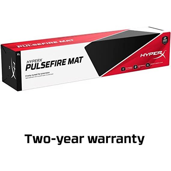 HyperX Pulsefire Mat XL ゲーミング マウスパッド XLサイズ 布製 4Z7X5AA ハイパーエックス 3mm厚 底面ラバー 滑り止め 2年保証 特大サイズ テレワーク｜princetondirect｜08