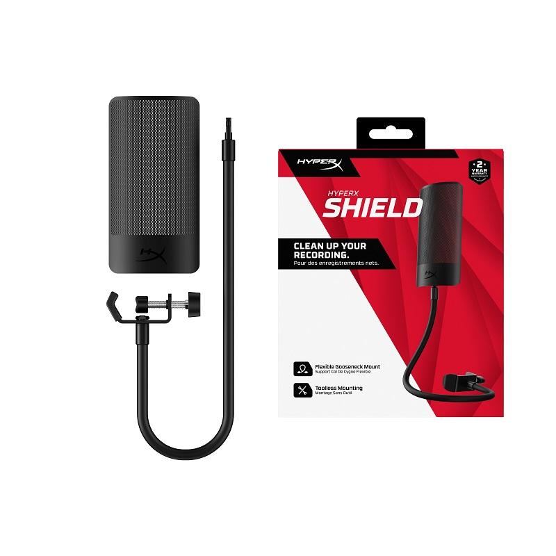 HyperX Shield マイクロフォンポップフィルター ブラック HyperX Shield マイクロフォンポップフィルター ブラック