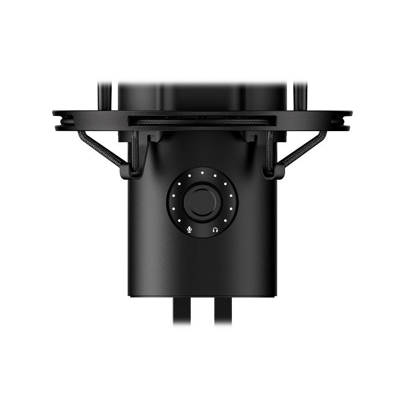 HyperX コンデンサーマイク 黒 QuadCast S – USBコンデンサーゲーミングマイク | HyperX