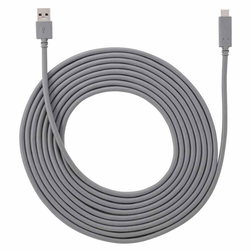 在庫限り）[バルク品] USBケーブル 4m (USB C - USB A) 充電 データ