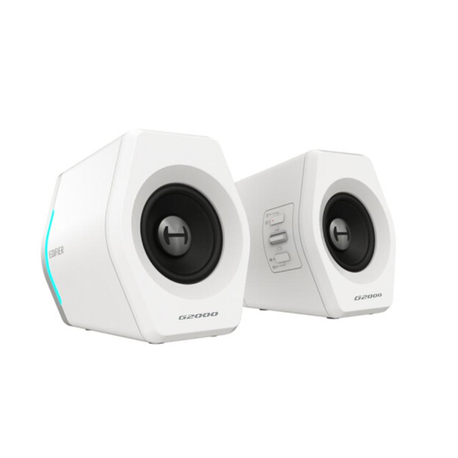 EDIFIER G2000 ホワイト スピーカー Amazon.co.jp: Edifier Hecate ゲーミングスピーカー G2000 16W