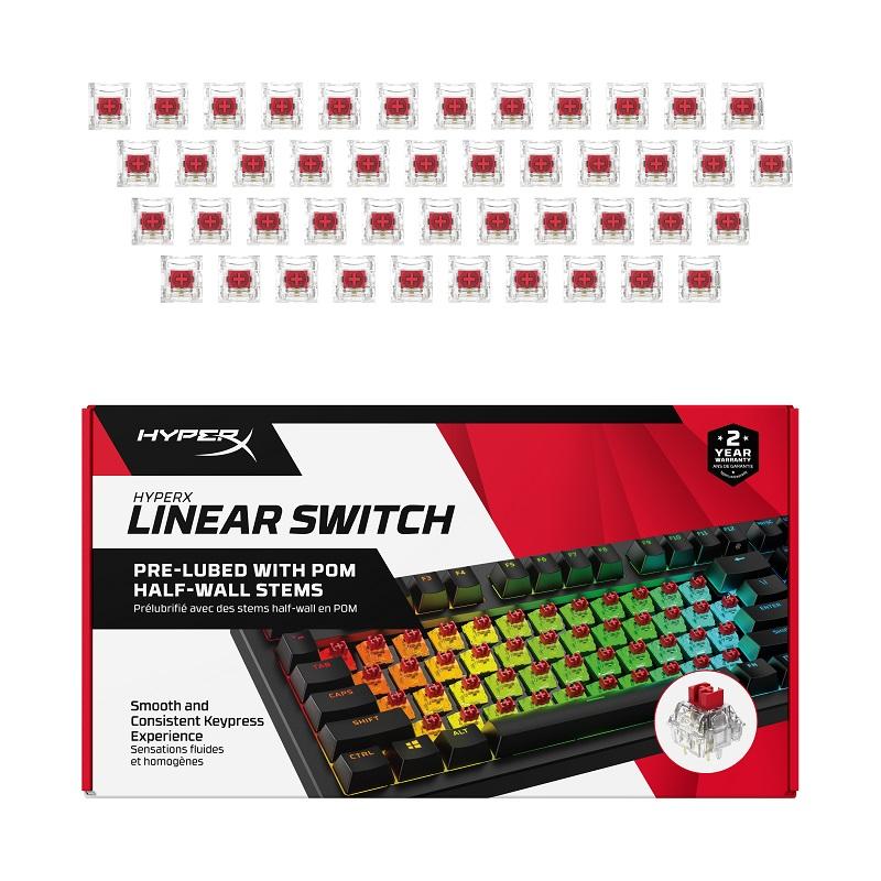 HyperX 別売オプション品 メカニカル キーボードスイッチ 45個 HyperX 別売オプション品 メカニカル キーボードスイッチ 45個