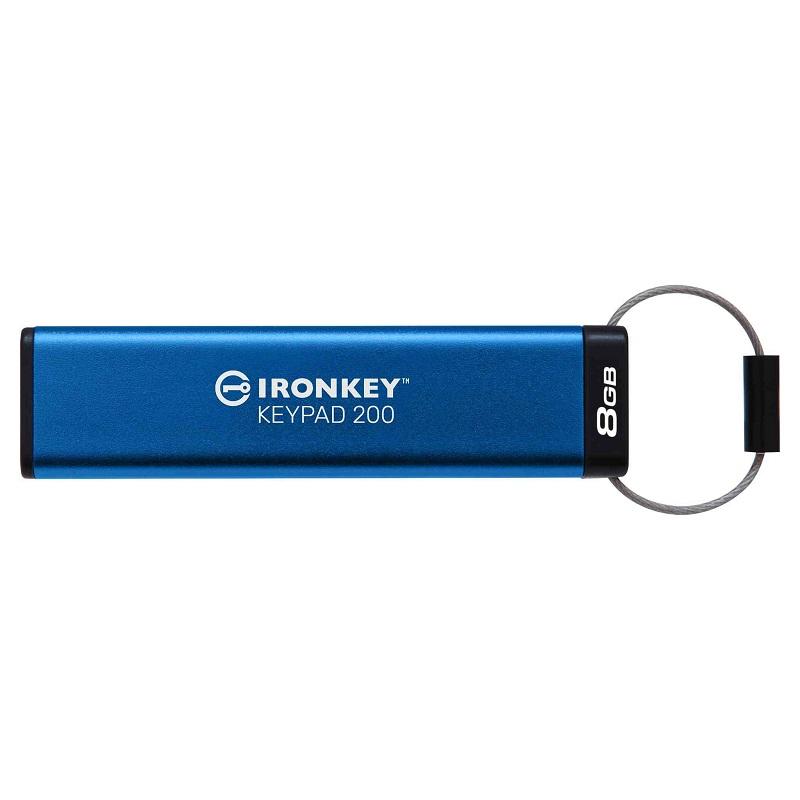 【メーカー取り寄せ】キングストン IronKey Keypad 200 (USB-A) 8GB USBフラッシュドライブ キーパッド付 ハードウェア暗号化 IKKP200/8GB 暗号化 国内正規品｜princetondirect｜02