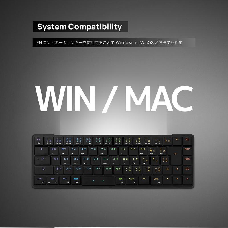 MISTEL（ミステル） Mistel Barocco Mistel AirOne Pro 65%レイアウト