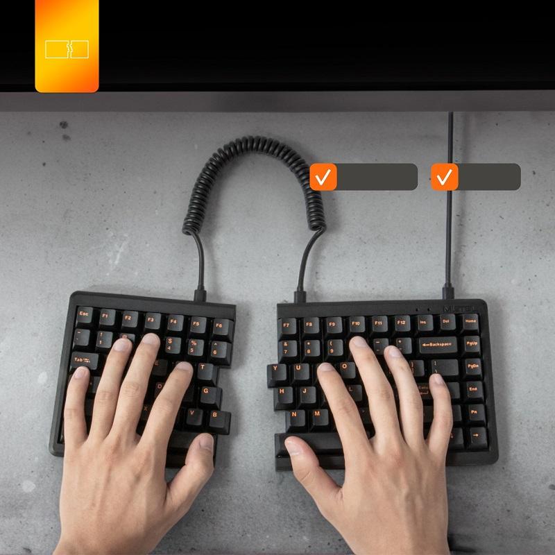 MISTEL Mistel Barocco MD770 RGB 有線 キーボード 英語 US 配列 MISTEL Mistel Barocco MD770 RGB 有線 キーボード 英語 US 配列
