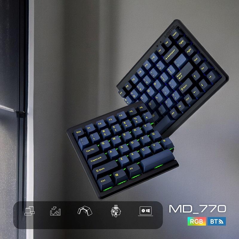 MISTEL Mistel Barocco MD770 RGB BT 無線 キーボード 英語 US MISTEL Mistel Barocco MD770 RGB BT 無線 キーボード 英語 US