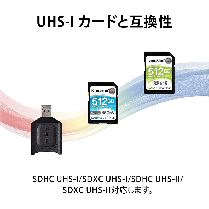Kingston キングストン SDカードリーダー MobileLite Plus SD Kingston キングストン SDカードリーダー MobileLite Plus SD