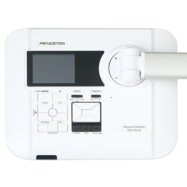 デジ像 実物投影機 フルHD対応ドキュメントカメラ 光学10倍 デジタル8倍ズーム CMOS約800万画素 PDP-FHD10A 新生活 | PRINCETON | 02