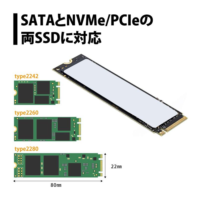 PRINCETON プリンストン 4in1カードリーダー機能付M.2 SSDケース PRINCETON プリンストン 4in1カードリーダー機能付M.2 SSDケース