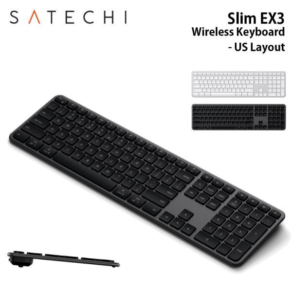 SATECHI 【予約(10/2発売)】Satechi Slim EX3 Wireless Keyboard - US