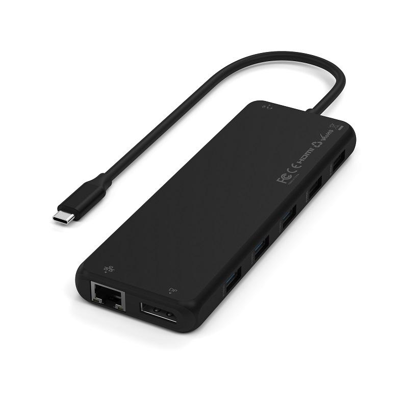 Satechi 13-in-1 USB-C Triple Display Multiport Adapter (トリプルディスプレイ マルチポートアダプター) ブラック PST-P3D13K サテチ | SATECHI | 02