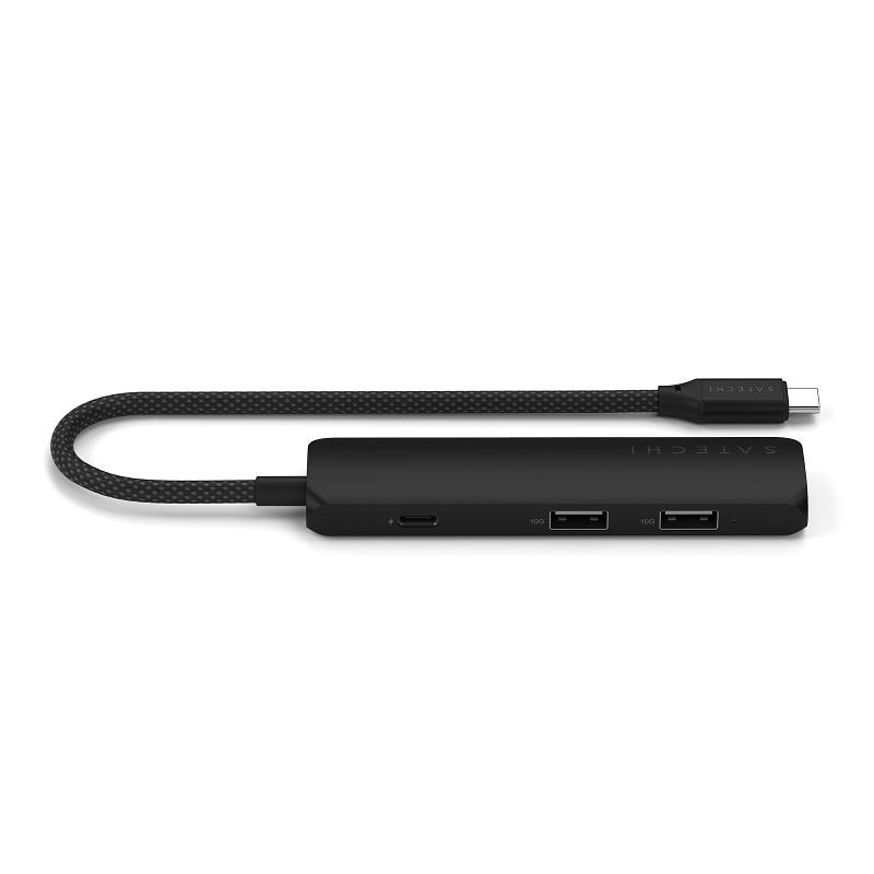 SATECHI Satechi 4-in-1 USB-C Slim Multiport Adapter 4k (4-in-1 USB