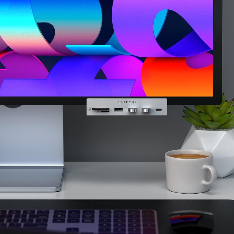 SATECHI （在庫限り）Satechi USB-C Clamp Hub for 24