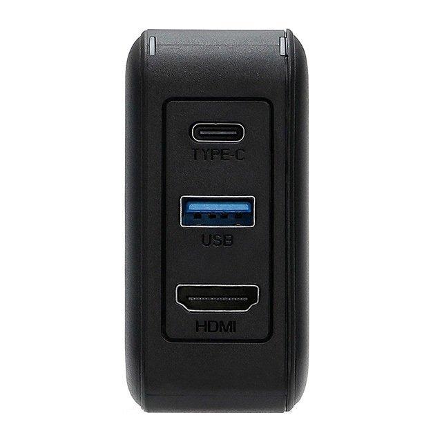 プリンストン Digizo PD65W給電対応パワードッキングステーション HDMI出力付 ブラック PUD-PD65G1H フルHD PD3.0 窒化ガリウム GaN パワーデリバリー 新生活 | PRINCETON | 12