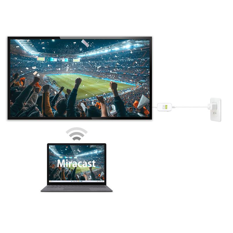 SP Cast Pocket Plus AirPlay / Miracast 受信機能対応 ワイヤレス USB-C to HDMI (親機/子機セット) SC-POCKETPLUS-C1R1 ミラーリング | PRINCETON | 05