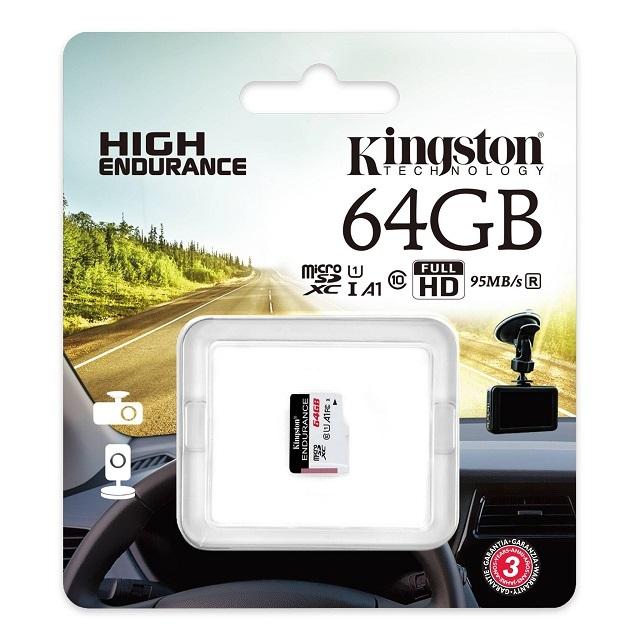 【メーカー取り寄せ】キングストン High-Endurance microSDカード 64GB Class10 A1 U1 SDCE/64GB Kingston ドラレコ 防犯カメラ 監視カメラ 高耐久 国内正規品｜princetondirect｜04