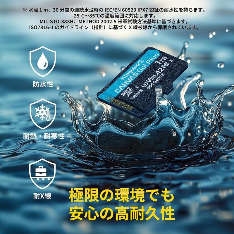 Kingston（キングストン） Canvas Go! Plus 512GB microSDカード UHS-I