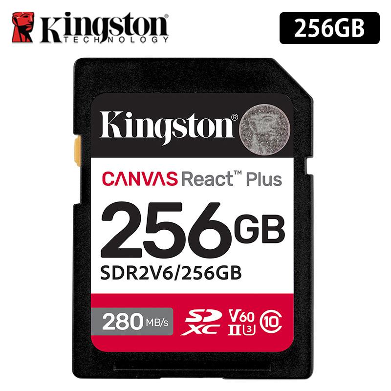 Kingston（キングストン） SDカード 256GB Canvas React Plus V60 SD 