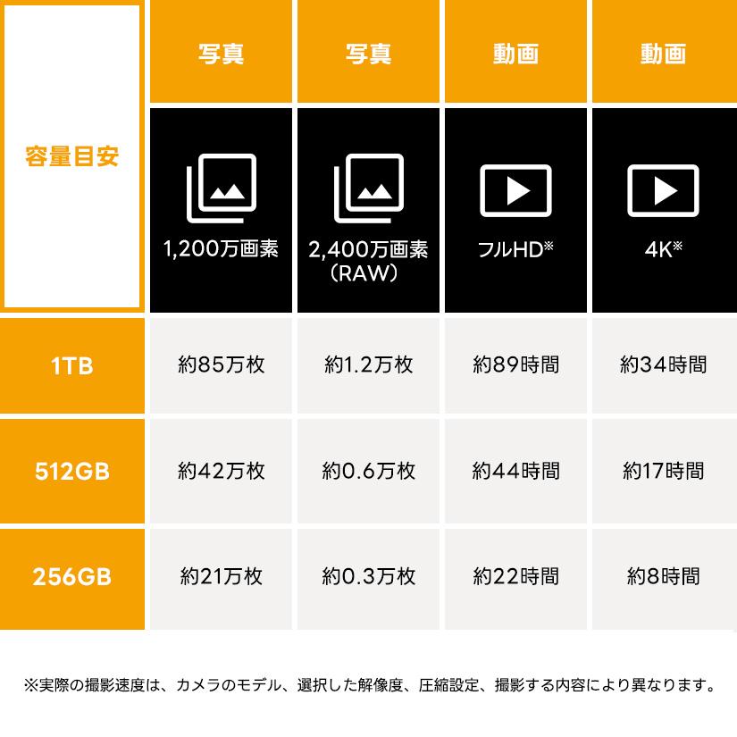 キングストン ポータブル外付けSSD 1TB XS2000シリーズ USB 3.2 Gen 2x2（USB-C）接続 高耐久 IP55 SXS2000/1000G kingston type-c 外付け 小型 国内正規品｜princetondirect｜11