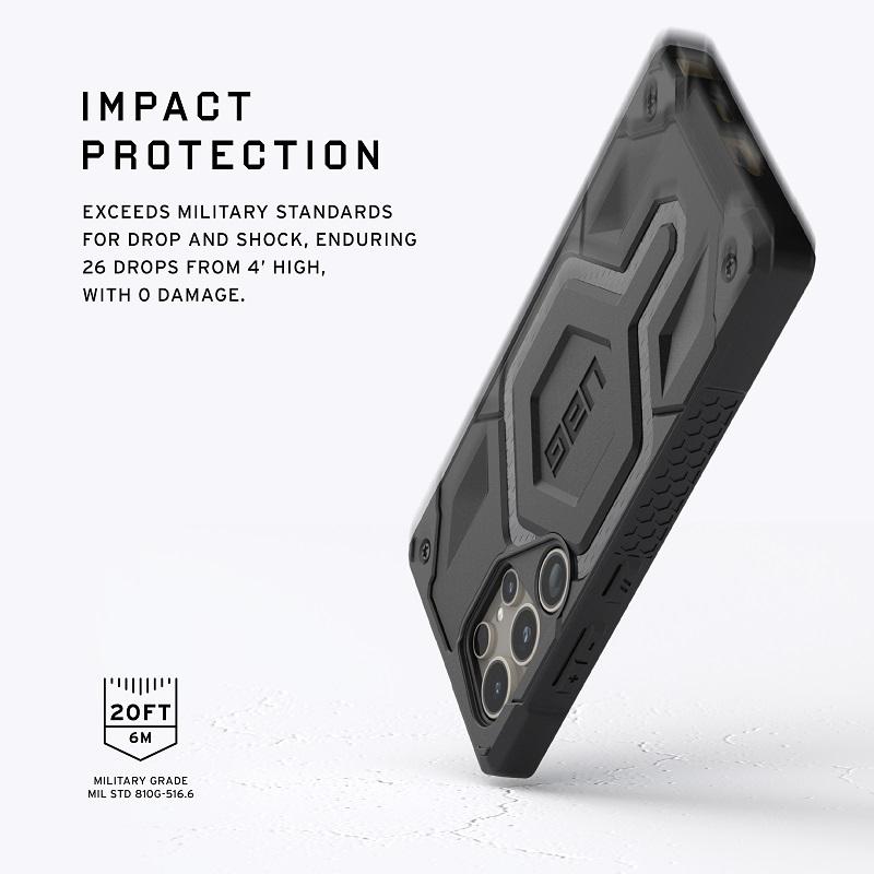 UAG Galaxy S24 Ultra用ケース MONARCH プレミアム 全2色 耐衝撃 UAG-GLXS24U-Pシリーズ ユーエージー ギャラクシー S24ウルトラ ケース カバー｜princetondirect｜04