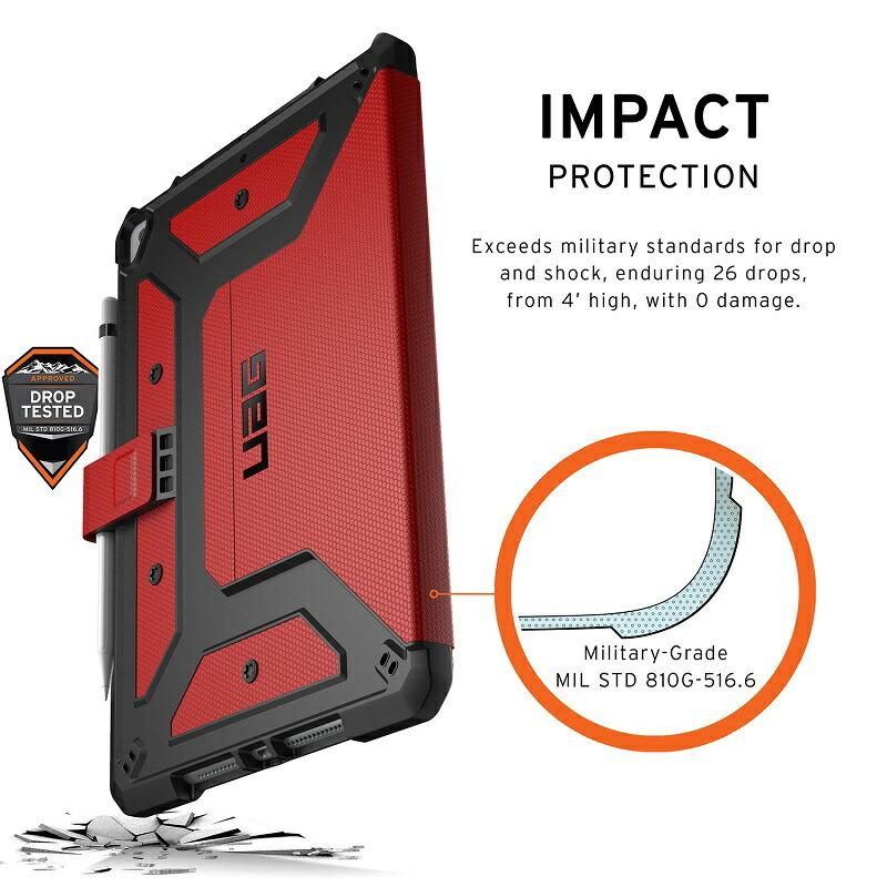 UAG iPad (第9/第8/第7世代)用 METROPOLISケース（フォリオ） 全3色 耐衝撃 UAG-IPD7Fシリーズ ユーエージー アイパッド メトロポリス 手帳型 新生活｜princetondirect｜11