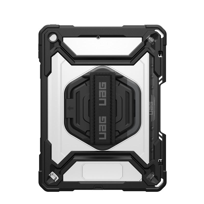 UAG iPad (第9/第8/第7世代)用 ケース PLASMA アイス/ブラック(クリアカラー) 耐衝撃 画面保護一体型 UAG-IPD9-T-IC/BK ユーエージー 耐衝撃 ハンドストラップ｜princetondirect｜03