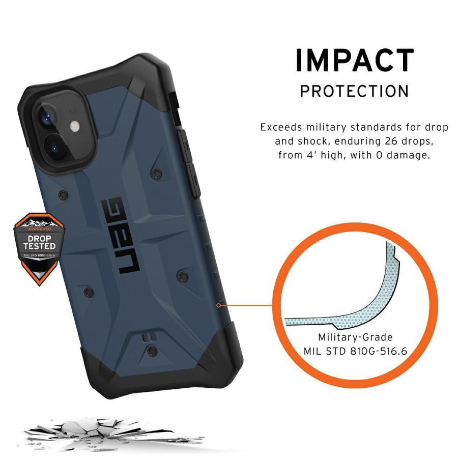 （在庫限り）UAG iPhone 12 mini用 PATHFINDERケース スタンダード 全6色 耐衝撃 UAG-IPH20Sシリーズ 5.4インチ アイフォンカバー ユーエージー 軽量 新生活｜princetondirect｜09