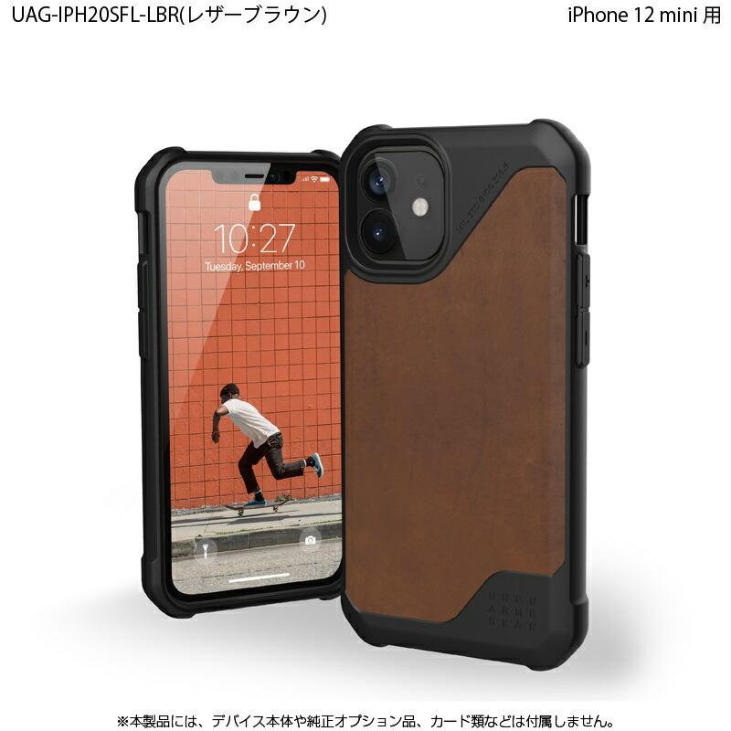 在庫ラスト★UAG iPhone 12 mini ケース★METROPOLIS 在庫限り）UAG iPhone 12 mini用 METROPOLIS レザーケース フォリオ