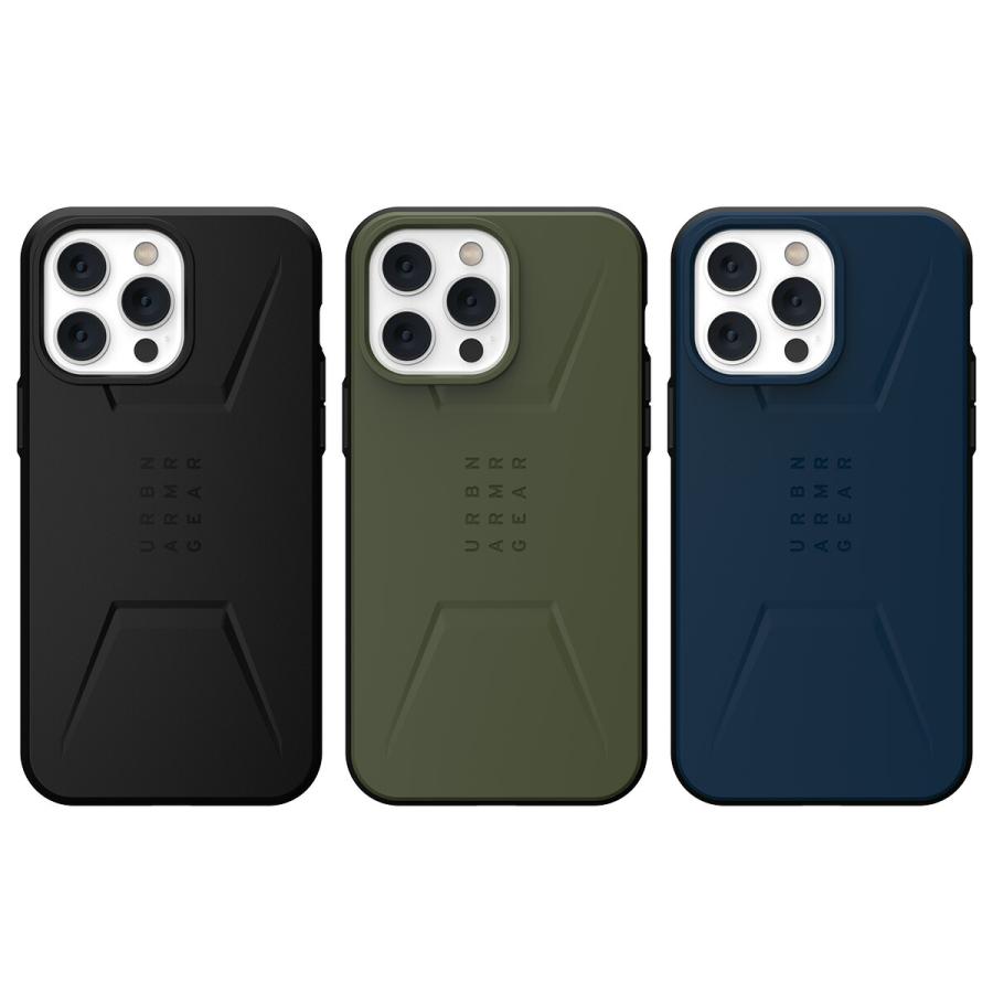 （在庫限り）UAG iPhone 14 Pro Max 用 MagSafe対応ケース CIVILIAN ソリッドデザイン 全3色 耐衝撃 UAG-IPH22LB-CMSシリーズ 6.7インチ ユーエージー | URBAN ARMOR GEAR | 04