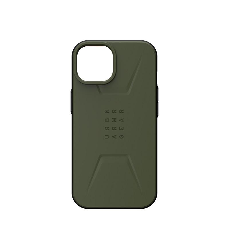 （在庫限り）UAG iPhone 14 用 MagSafe対応ケース CIVILIAN ソリッドデザイン 全3色 耐衝撃 UAG-IPH22MA-CMSシリーズ 6.1インチ ユーエージー ストラップホール | URBAN ARMOR GEAR | 03