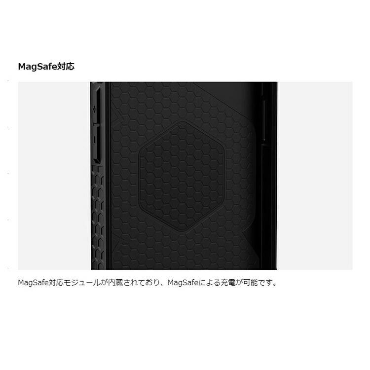 UAG iPhone 14 用 MagSafe対応ケース MONARCH PRO プレミアム 全4色 耐衝撃 UAG-IPH22MA-PMSシリーズ 6.1インチ ストラップホール搭載 新生活｜princetondirect｜08