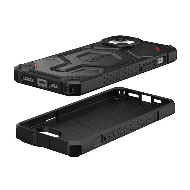 UAG iPhone 15 Plus 用 MagSafe対応ケース MONARCH PRO Kevlar プレミアム ケブラーブラック 耐衝撃 UAG-IPH23LB-PMS-KB 6.7インチ ユーエージー カバー｜princetondirect｜04