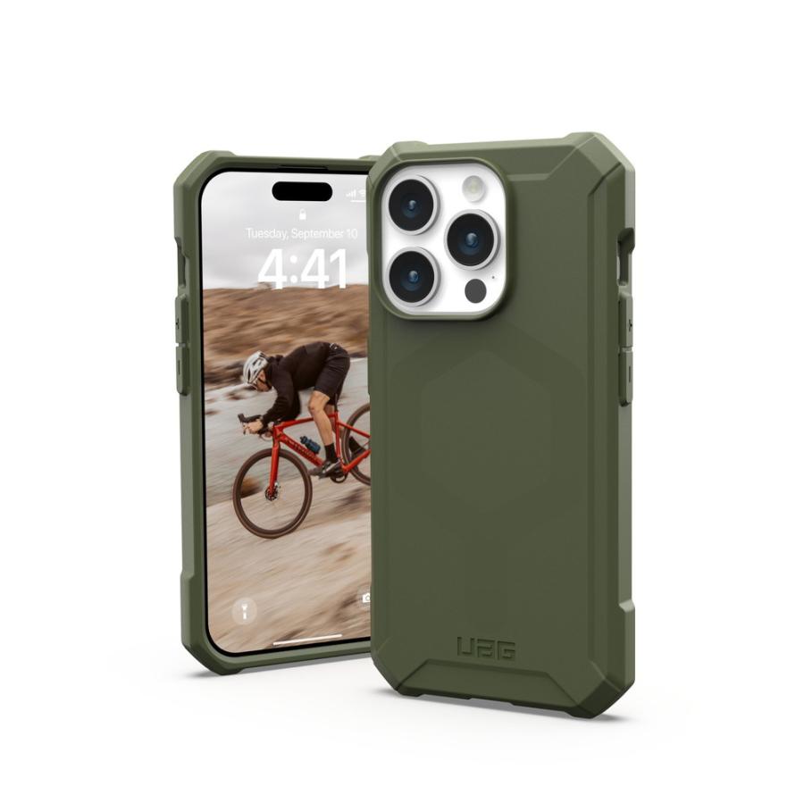 UAG iPhone 15 Pro用 MagSafe対応ケース ESSENTIAL ARMOR 全4色 耐衝撃 UAG-IPH23MA-EMSシリーズ 6.1インチ ユーエージー  カバー マグセーフ アイフォン15pro｜princetondirect｜09