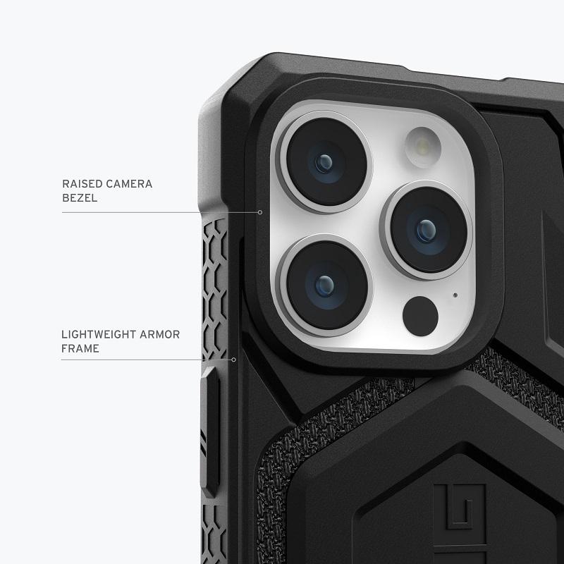 UAG iPhone 15 Pro用 MagSafe対応ケース MONARCH PRO Kevlar プレミアム 全3色 耐衝撃 UAG-IPH23MA-PMS-Kシリーズ 6.1インチ ユーエージー アイフォン15pro｜princetondirect｜08