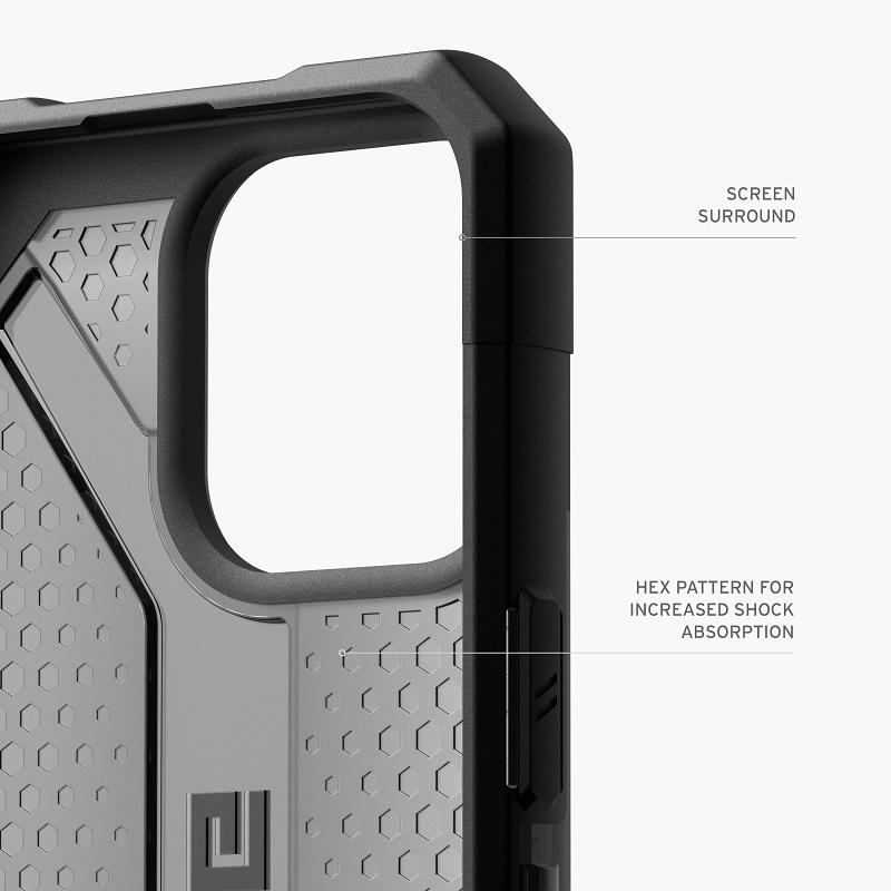 UAG iPhone 15 Pro用 ケース PLASMA クリアカラー 全2色 耐衝撃 UAG-IPH23MA-Tシリーズ 6.1インチ ユーエージー ストラップホール搭載 アイフォン15pro カバー｜princetondirect｜09