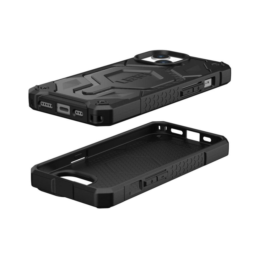 UAG iPhone 15用 MagSafe対応ケース MONARCH PRO プレミアム 全2色 耐衝撃 UAG-IPH23MB-PMS 6.1インチ ユーエージー ストラップホール搭載 アイフォン15 カバー｜princetondirect｜07