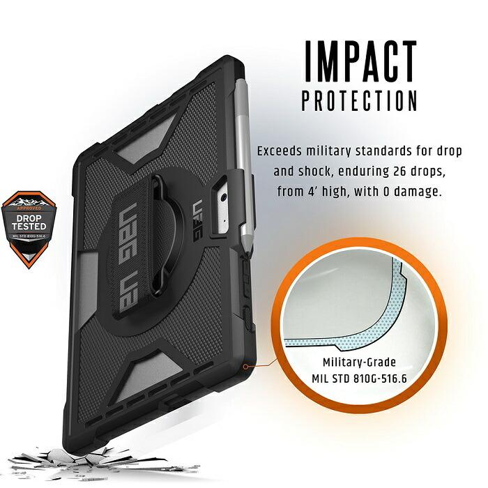 （在庫限り）UAG Surface Go 4/Go 3/Go 2/Go用 OUTBACKケース 耐衝撃 UAG-SFGOHS-BK ユーエージー サーフェス サーフェイス Microsoft タブレット | URBAN ARMOR GEAR | 03