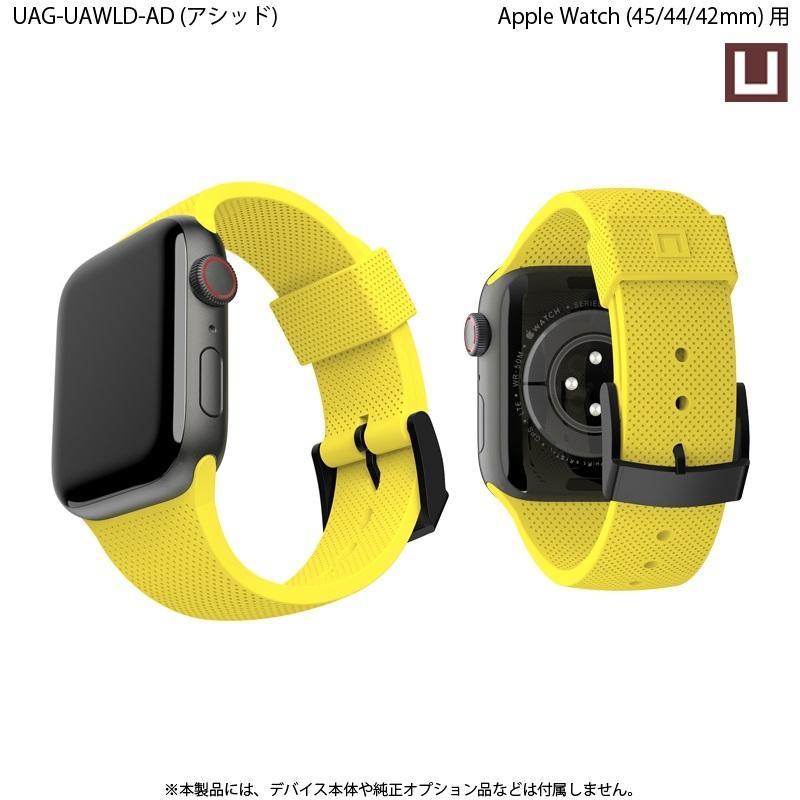 （在庫限り）U by UAG Apple Watch用バンド 49/45/44/42mm DOT シリコーンゴムバンド 全8色 UAG-UAWLDシリーズ  アップルウォッチ ベルト バンド ultra 24｜princetondirect｜20