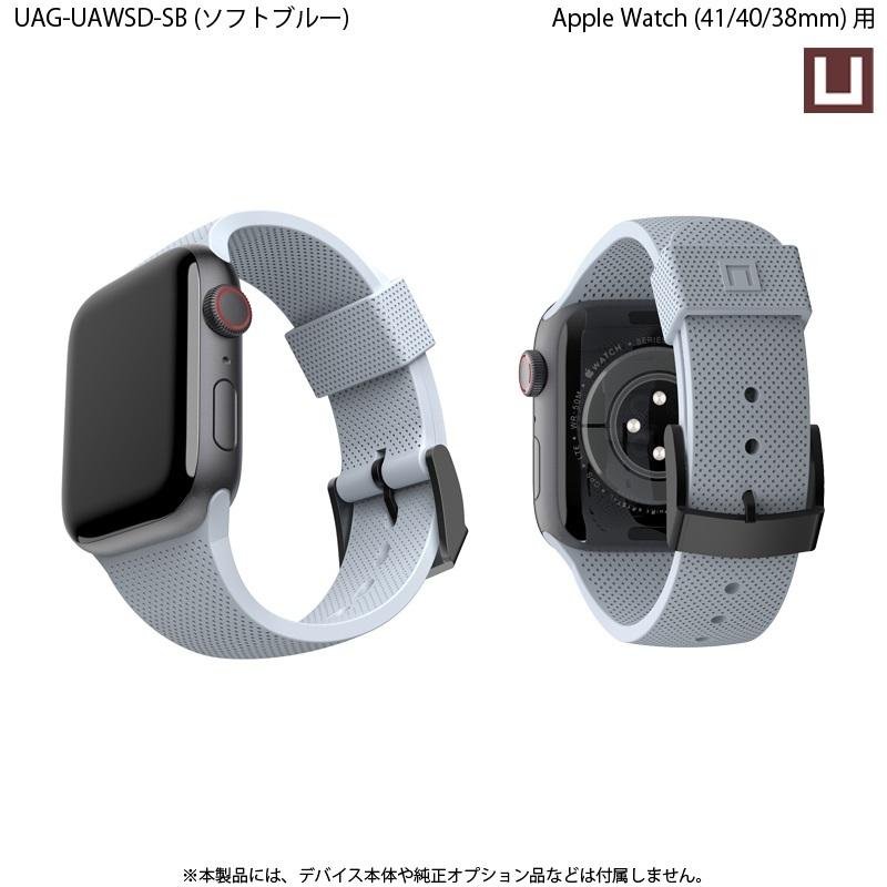 （在庫限り）U by UAG Apple Watch用バンド 41/40/38mm DOT シリコーンゴムバンド 全8色 UAG-AWSDシリーズ ユーエージー アップルウォッチ ベルト バンド ドット | URBAN ARMOR GEAR | 17