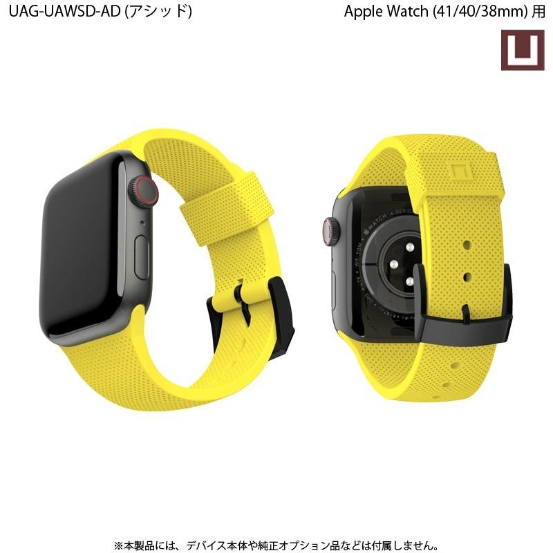 （在庫限り）U by UAG Apple Watch用バンド 41/40/38mm DOT シリコーンゴムバンド 全8色 UAG-AWSDシリーズ ユーエージー アップルウォッチ ベルト バンド ドット | URBAN ARMOR GEAR | 19