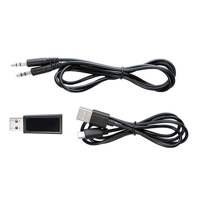 UniSerB 2.4GHzワイヤレスヘッドセット ブラック UB-HS24W 無線 内蔵マイク テレワーク Web会議 リモートワーク win mac ヘッドホン | ブランド登録なし | 04