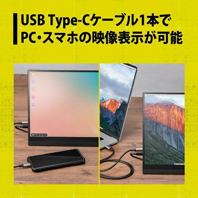 プリンストン ULTRA PLUS 15.6インチ モバイルディスプレイ ブラック