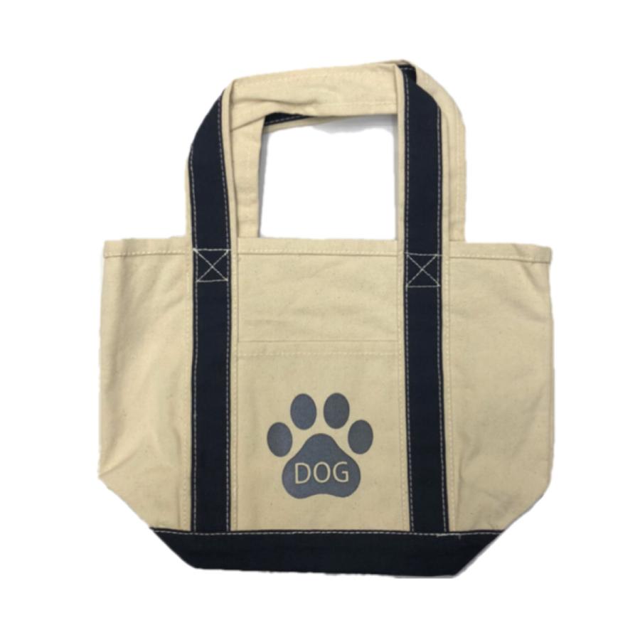 お散歩バッグ 犬 わんちゃん 反射 キャンバスバイカラートート 夜間交通安全 |  | 02