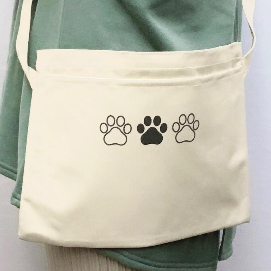 お散歩バッグ 犬 わんちゃん 反射 ショルダーバッグ フロントポケット サコッシュ 夜間交通安全 |  | 01