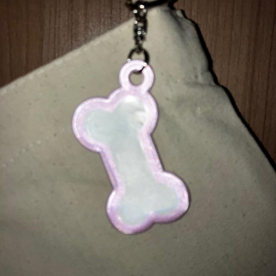 反射　キーホルダー　マスコット　わんちゃん　犬　骨　 |  | 05