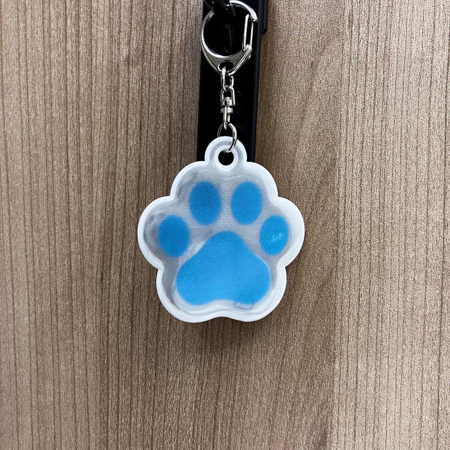 反射　キーホルダー　マスコット　わんちゃん　犬　肉球　 |  | 03