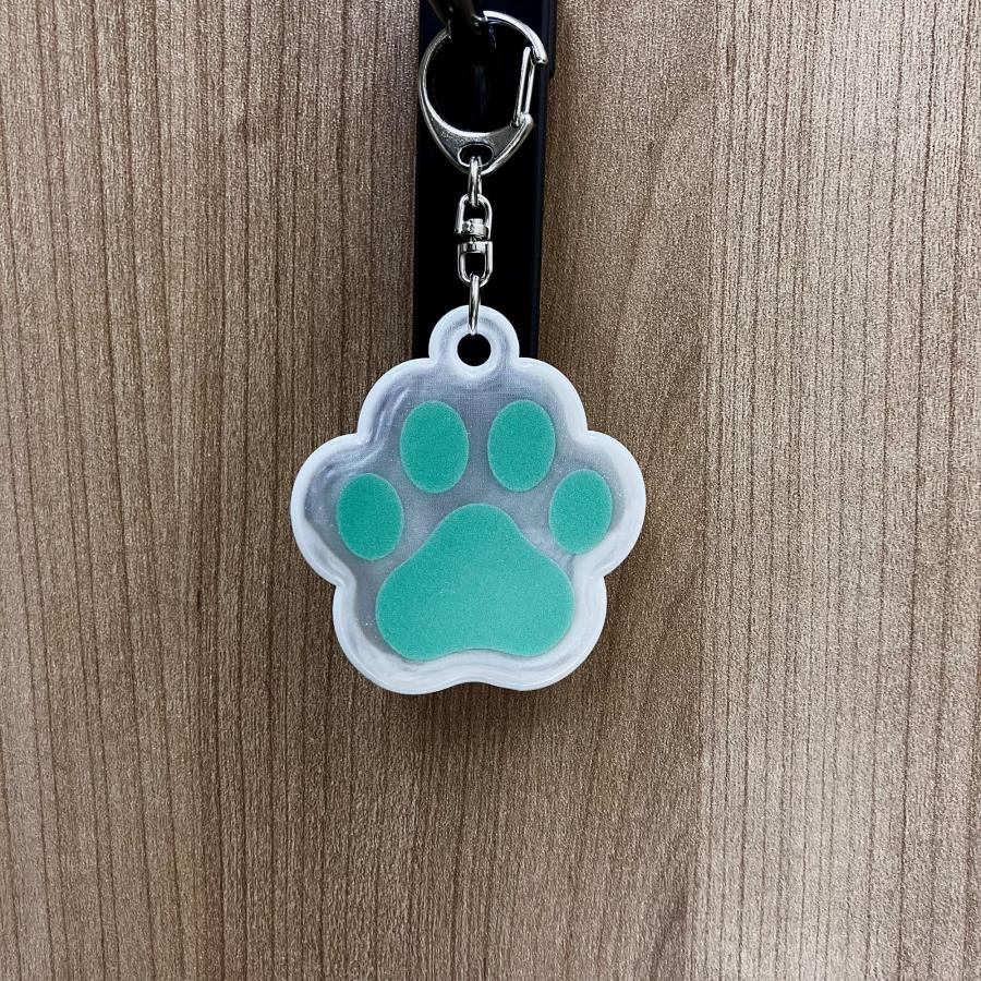 反射　キーホルダー　マスコット　わんちゃん　犬　肉球　 |  | 04