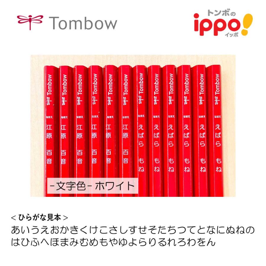 豪華で新しい トンボ ippo イッポ 丸つけ用赤青鉛筆 12本入り 名入れ無料 CV-KIVP 新入学文具 M便