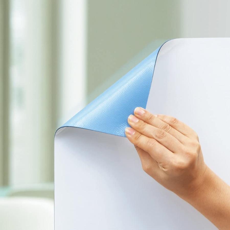 [コクヨ] ホワイトボード ピタボ 吸着シートタイプ 無地 900×1800mm 持ち運び 貼付 Whiteboard Sheet FB-P36Wの画像