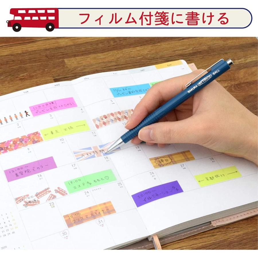 サクラクレパス] 10本セット 油性ボールペン レトリコボール 0.4mm
